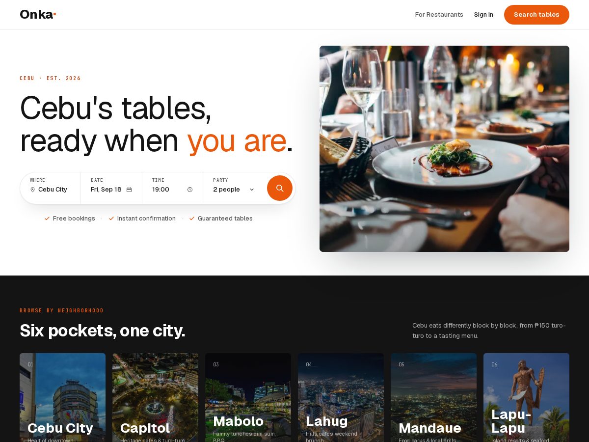 Landing-page snapshot of onkaph.com