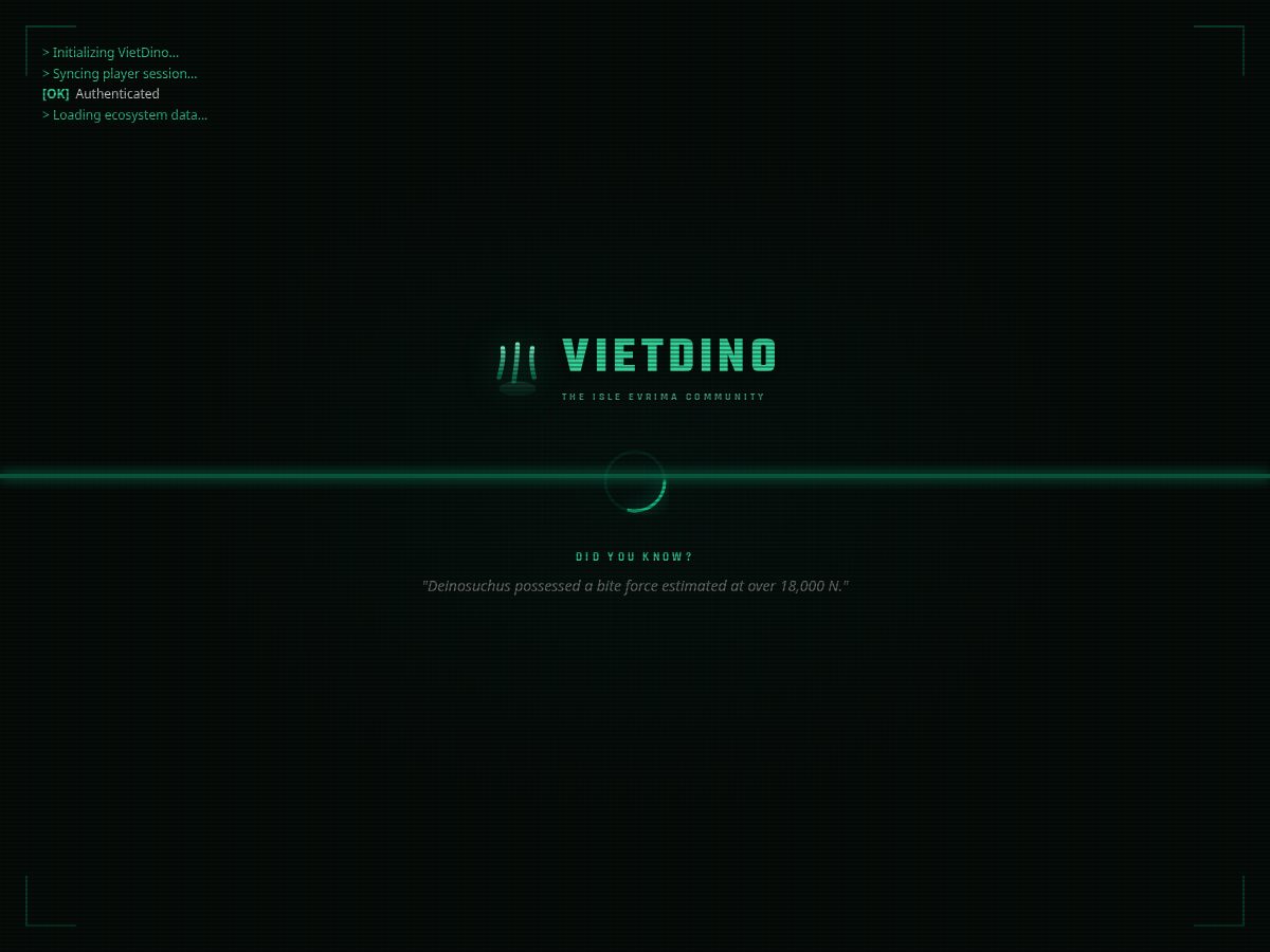 Landing-page snapshot of vietdino.com