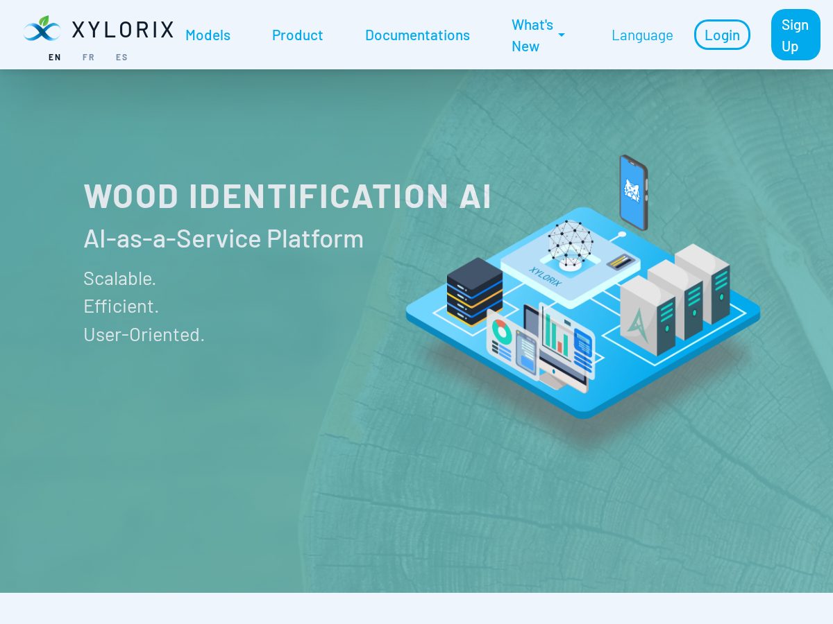 Landing-page snapshot of xylorixgroup.com
