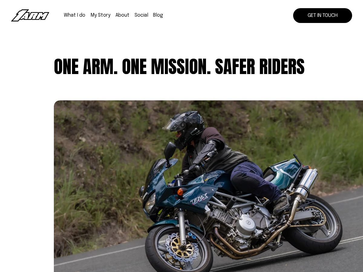 Landing-page snapshot of 1xarm.online
