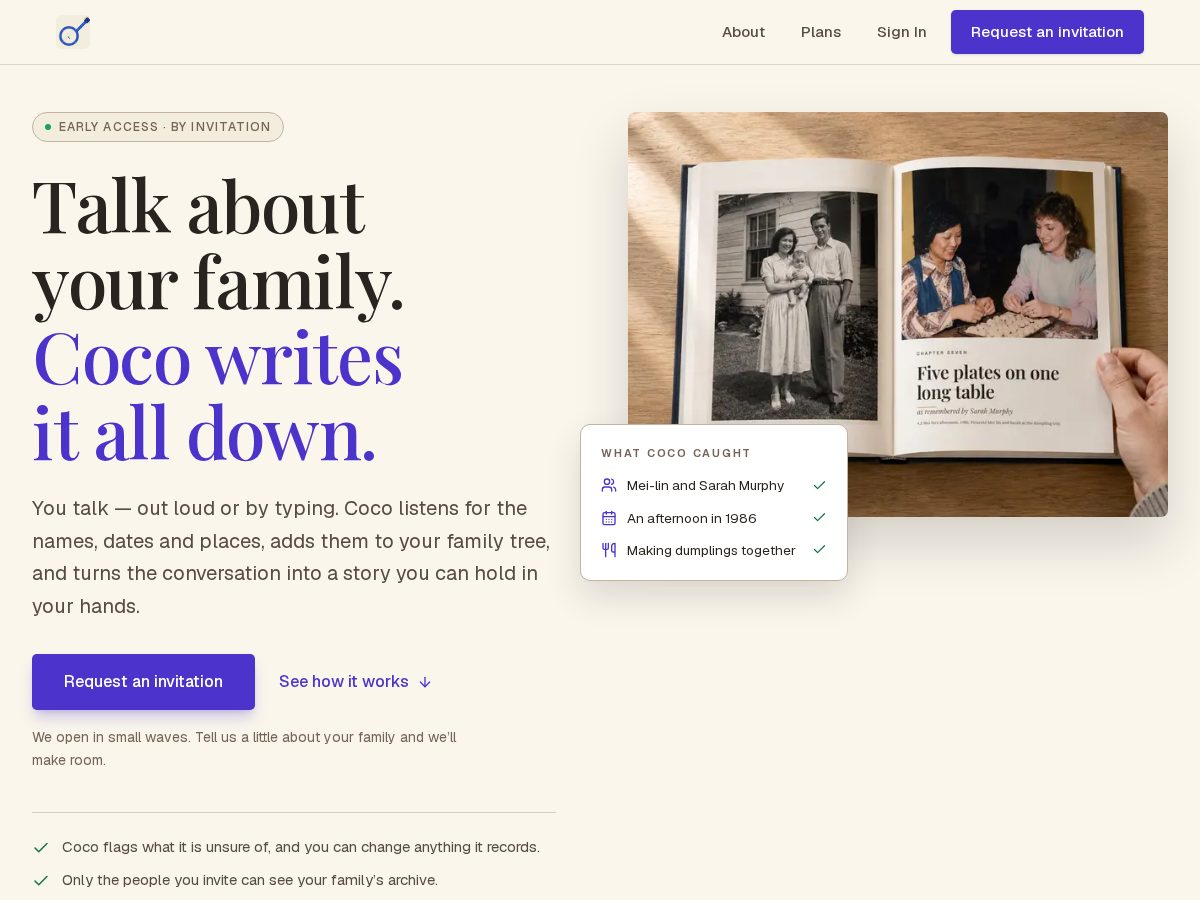 Landing-page snapshot of bluebanjo.app