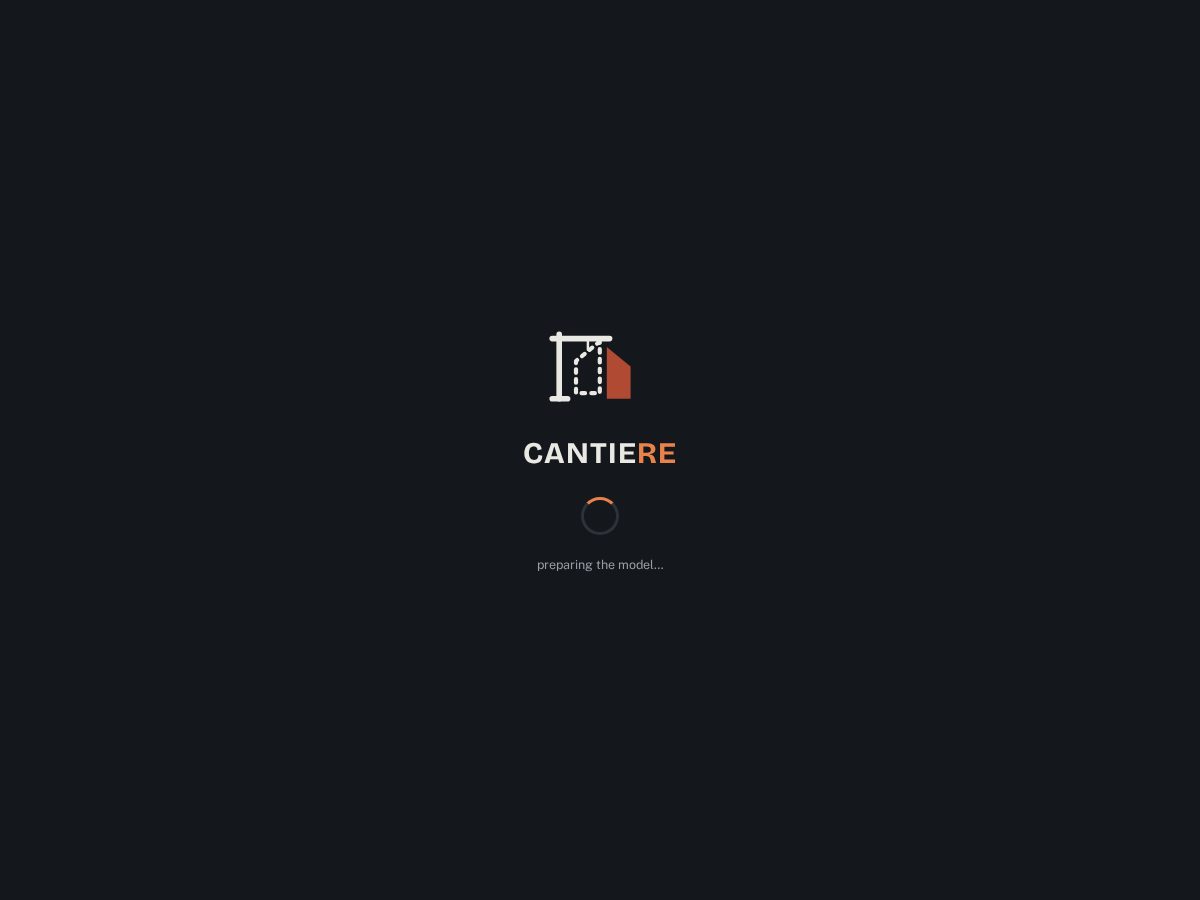 Landing-page snapshot of cantiere.casa