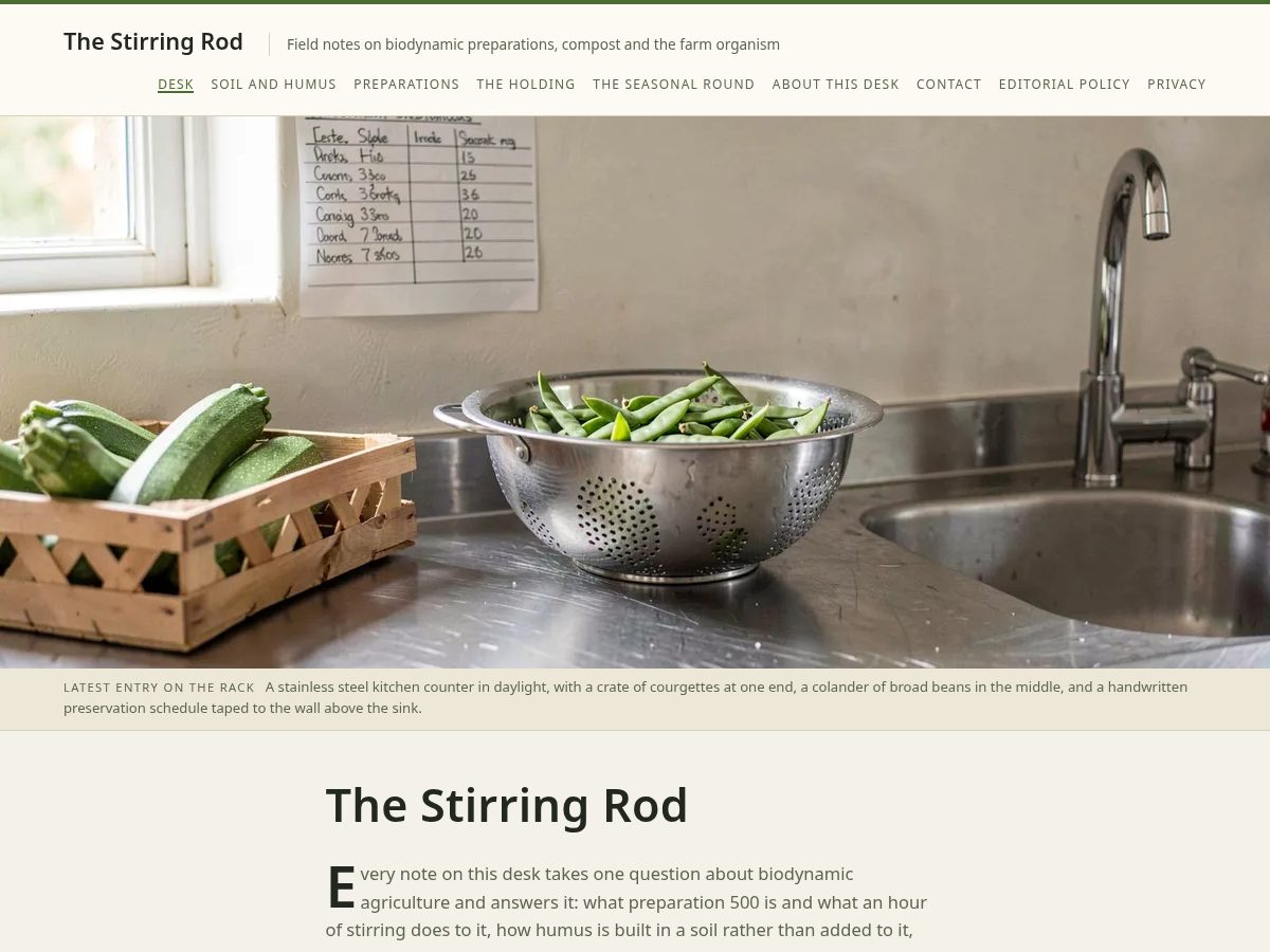 Landing-page snapshot of cdarbiodynamic.org