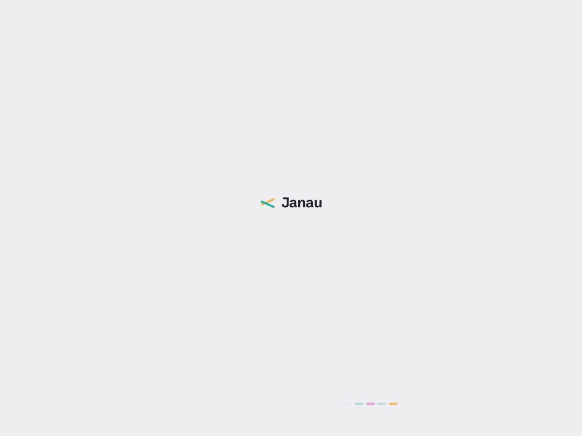 Landing-page snapshot of janau.app