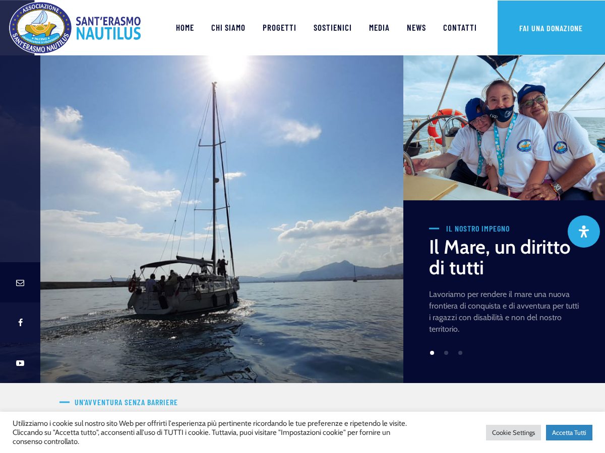 Landing-page snapshot of santerasmo.org