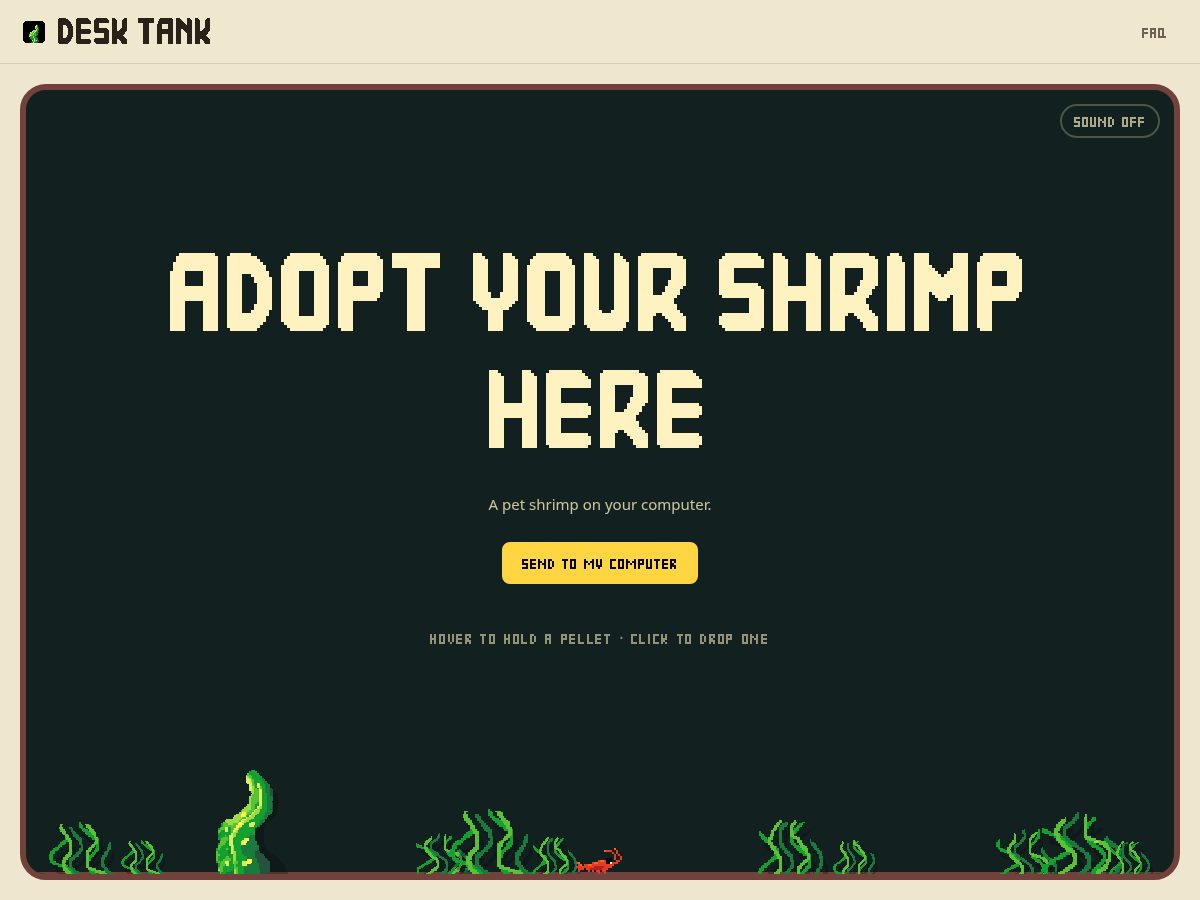 Landing-page snapshot of shrimp.wiki