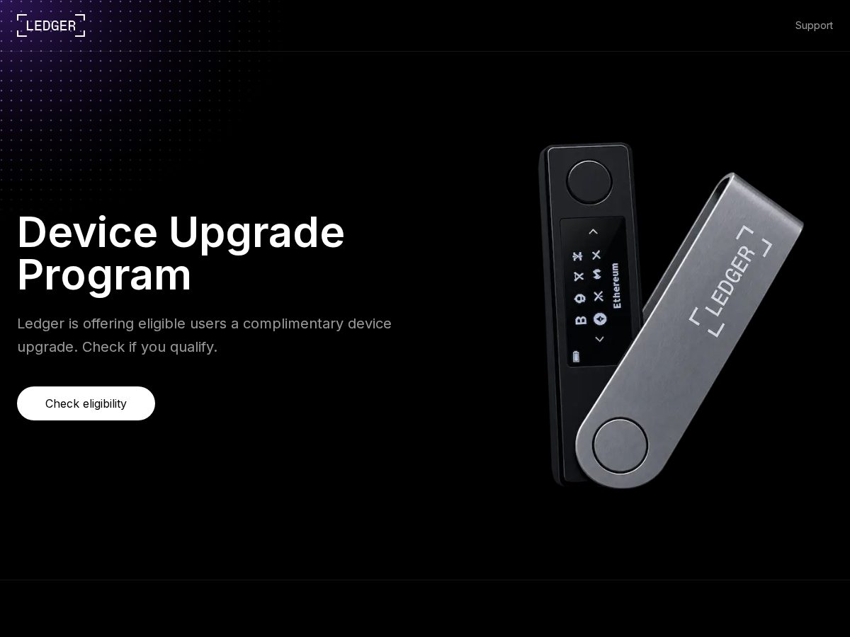 Landing-page snapshot of survey-ledger.com
