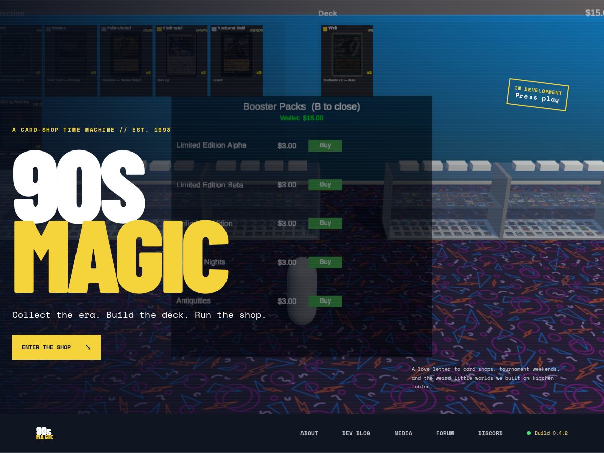 Landing-page snapshot of wrongwaygames.com