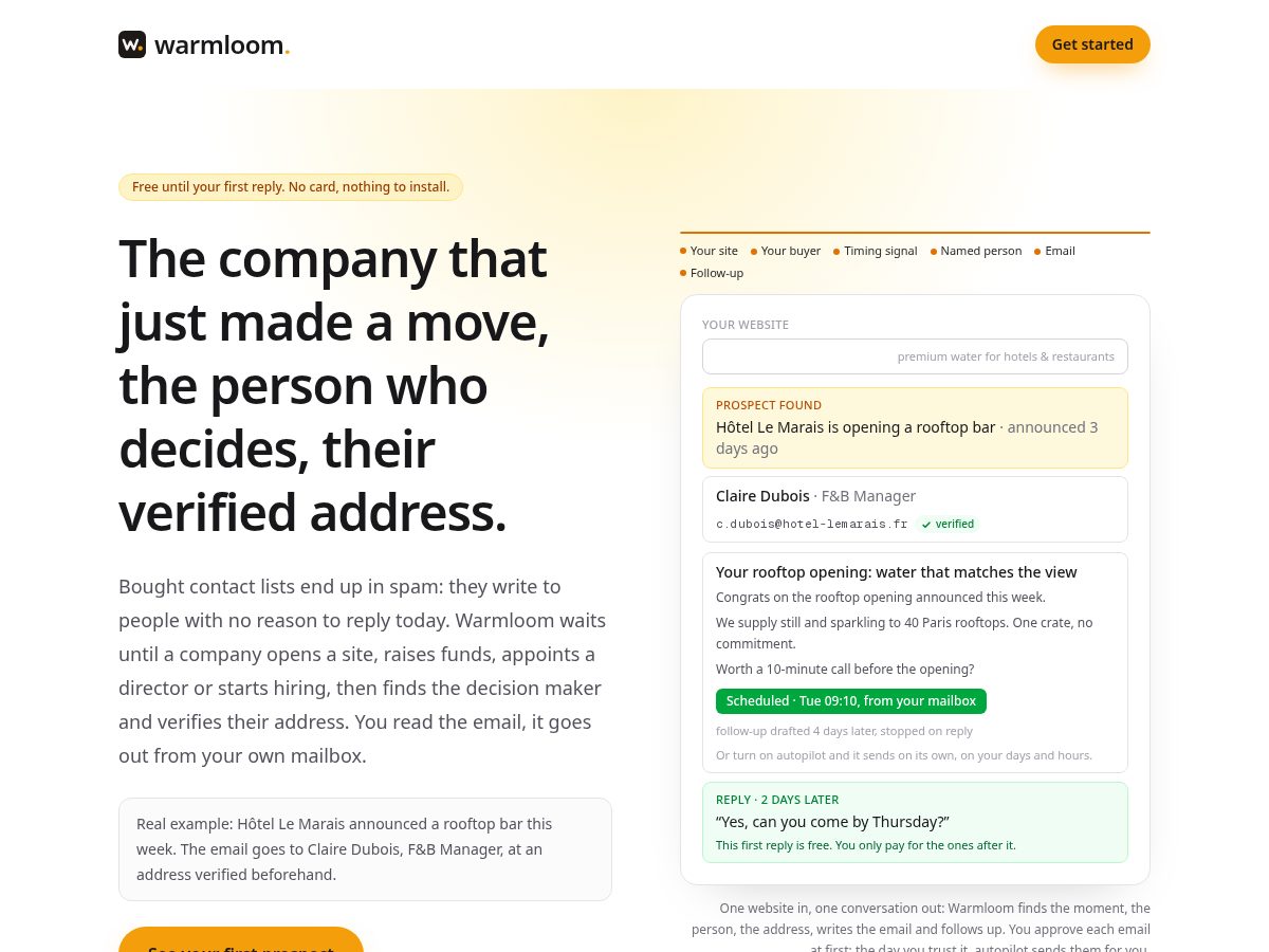 Landing-page snapshot of cennio.com