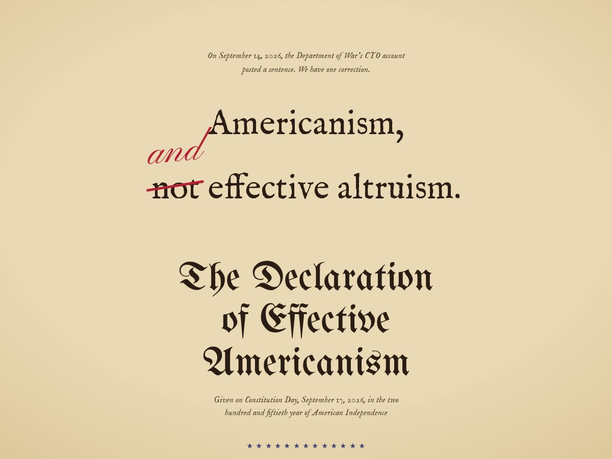 Landing-page snapshot of effectiveamericans.org