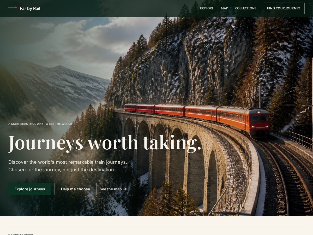 Landing-page snapshot of farbyrail.com
