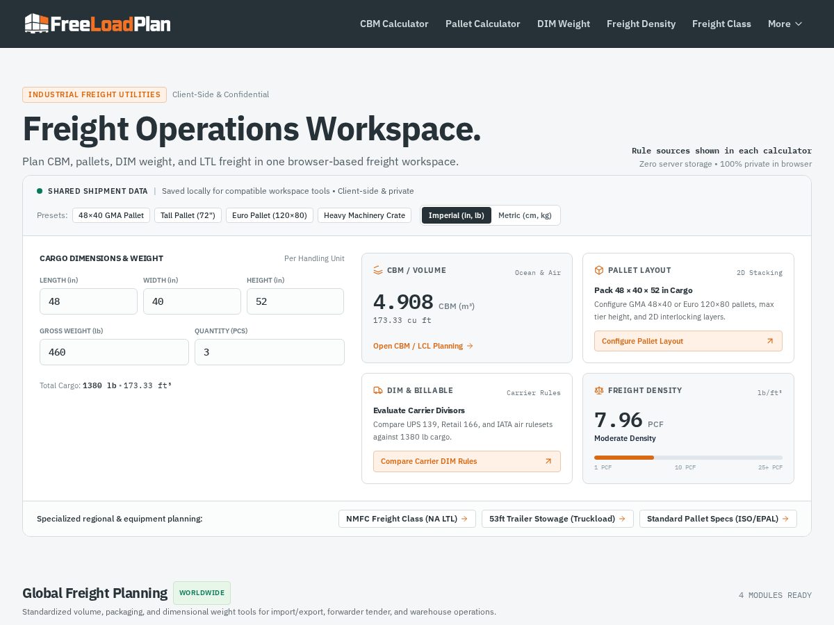 Landing-page snapshot of freeloadplan.com
