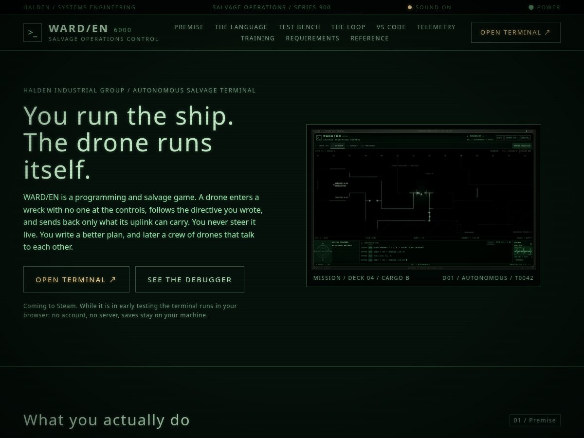 Landing-page snapshot of haldenrecovery.com