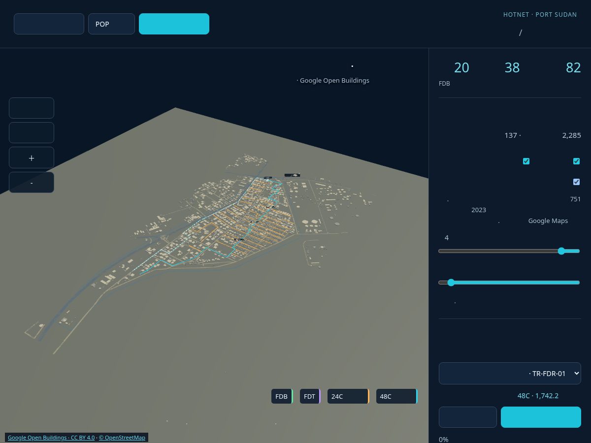 Landing-page snapshot of hotnet.site