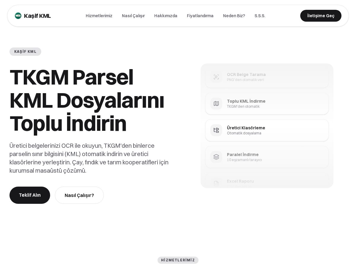Landing-page snapshot of kasifkml.com