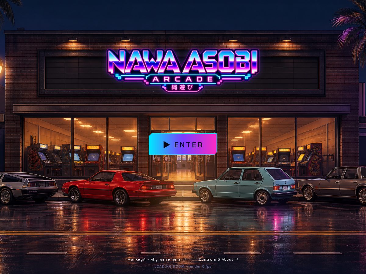 Landing-page snapshot of nawa-asobi.com