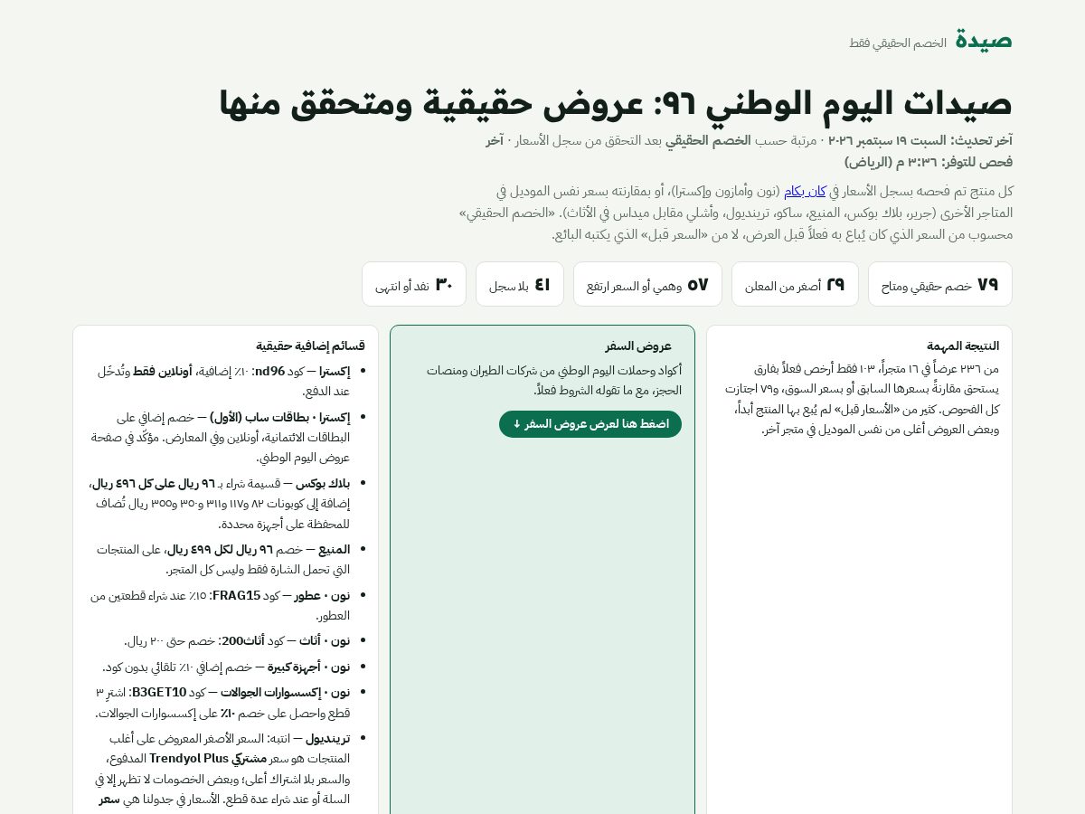 Landing-page snapshot of saydaapp.com