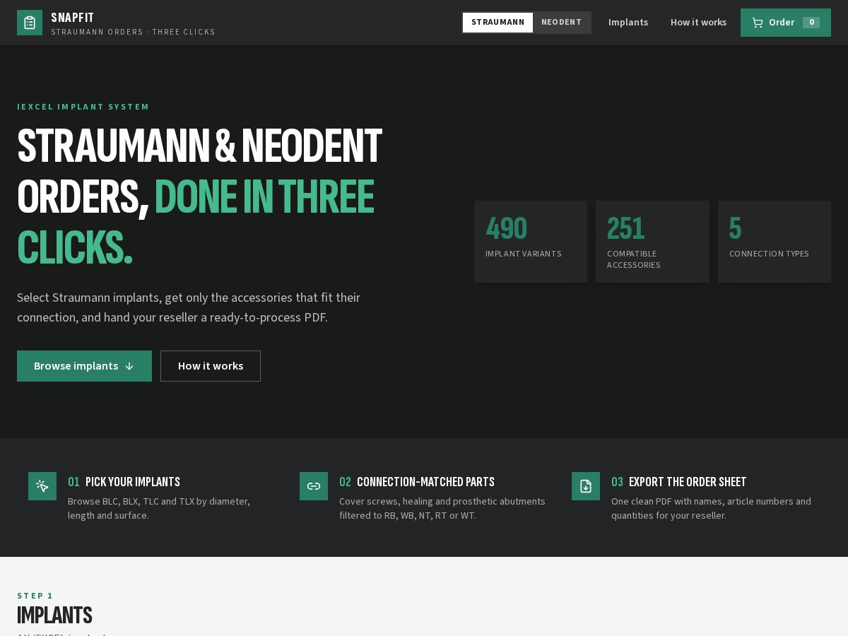 Landing-page snapshot of snapfitlb.org