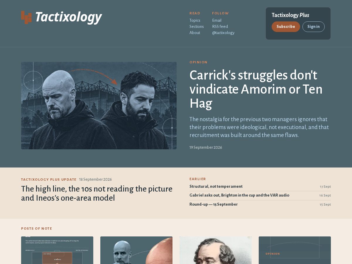 Landing-page snapshot of tactixology.com