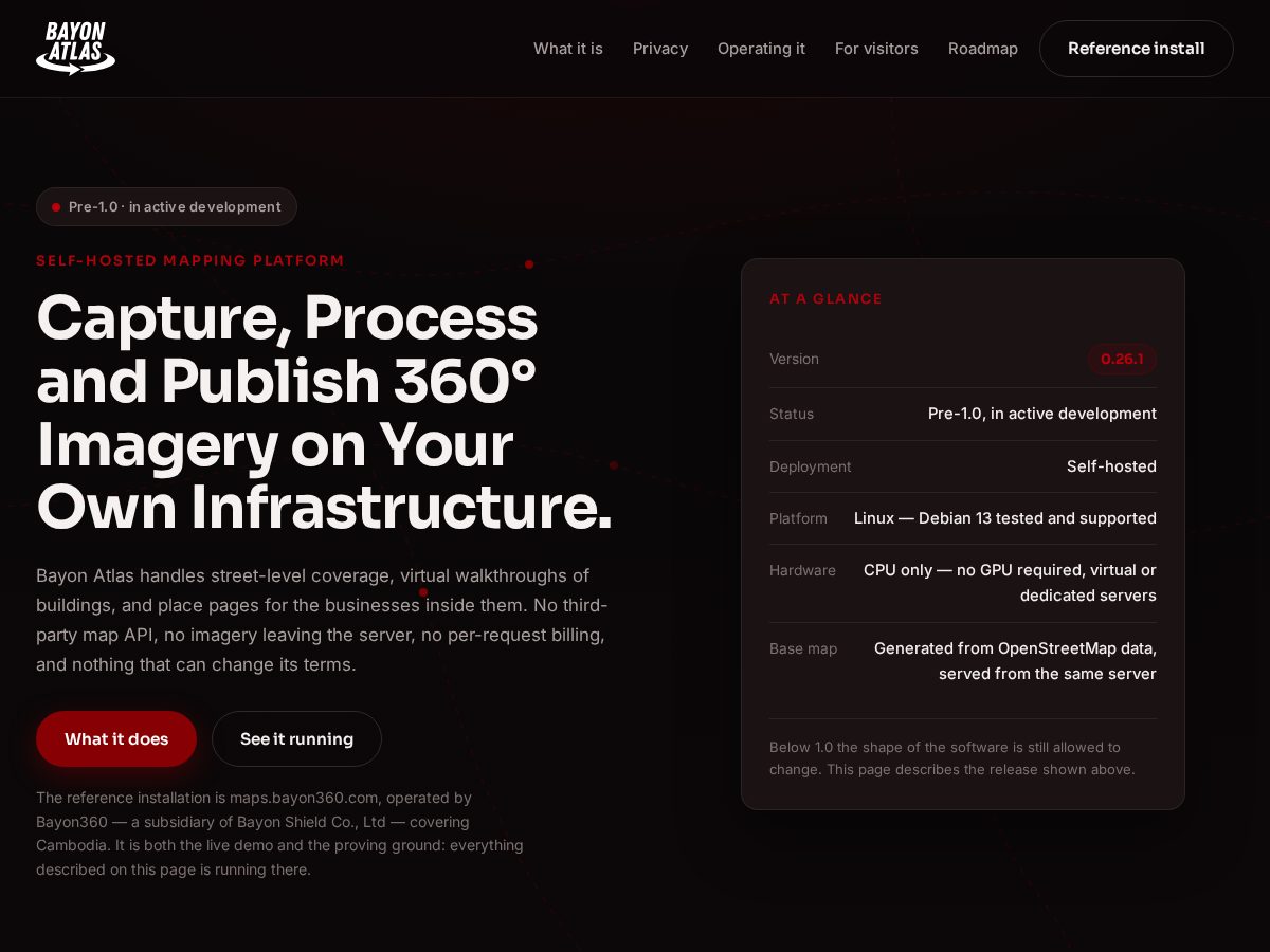 Landing-page snapshot of bayonatlas.com