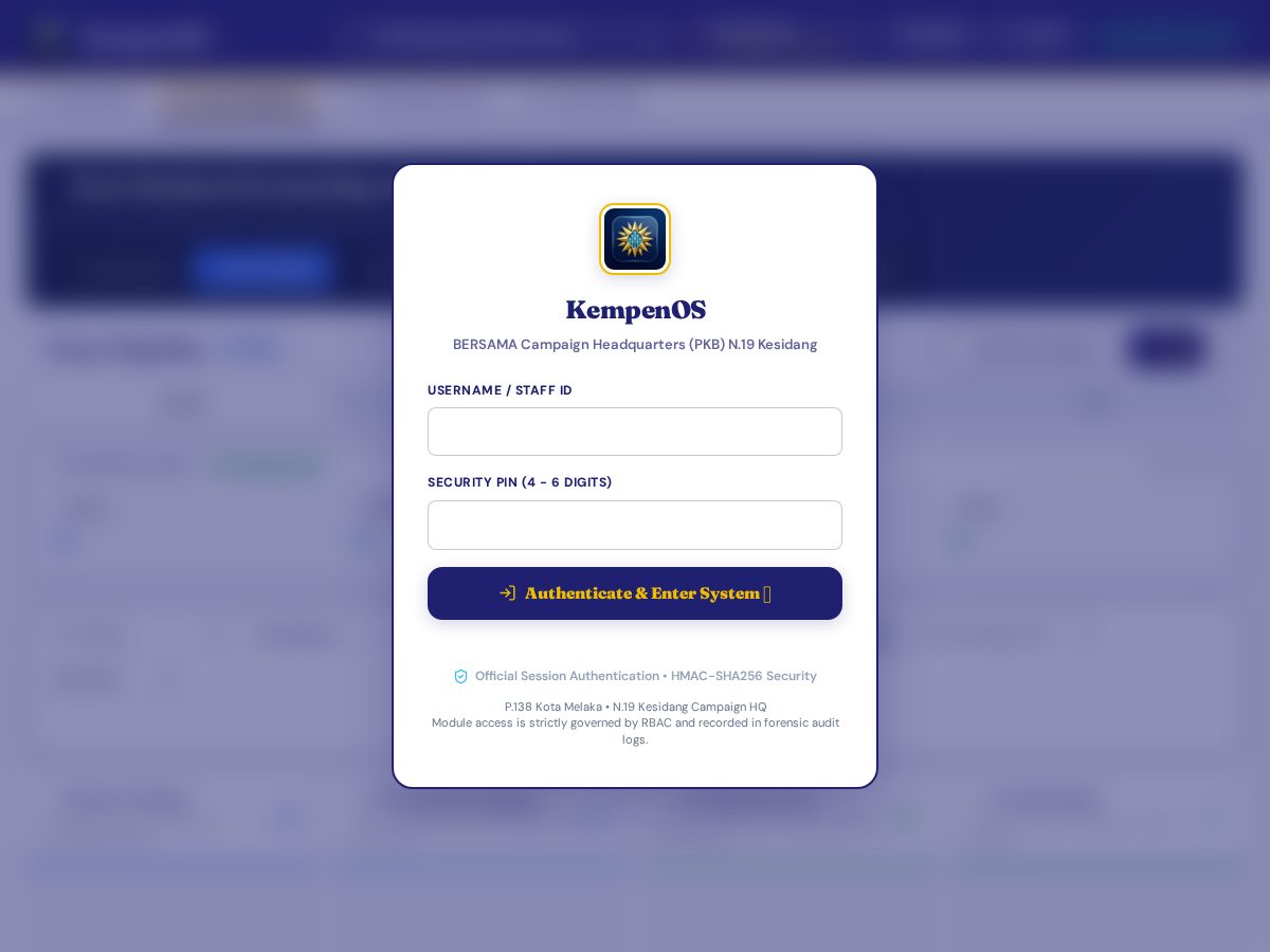 Landing-page snapshot of bersama.space