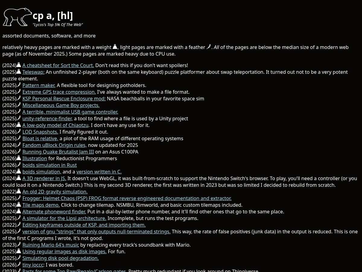 Landing-page snapshot of cpahl.com