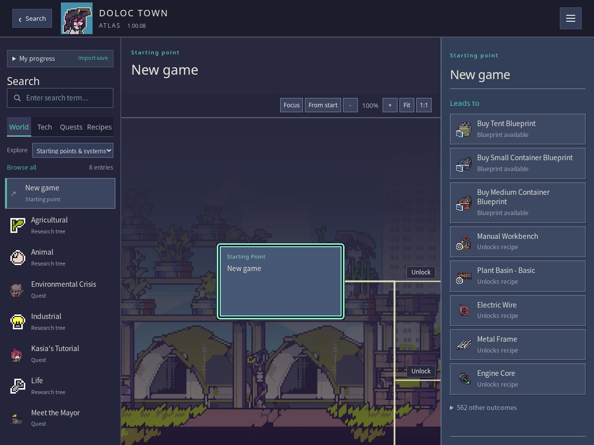 Landing-page snapshot of doloctown.app