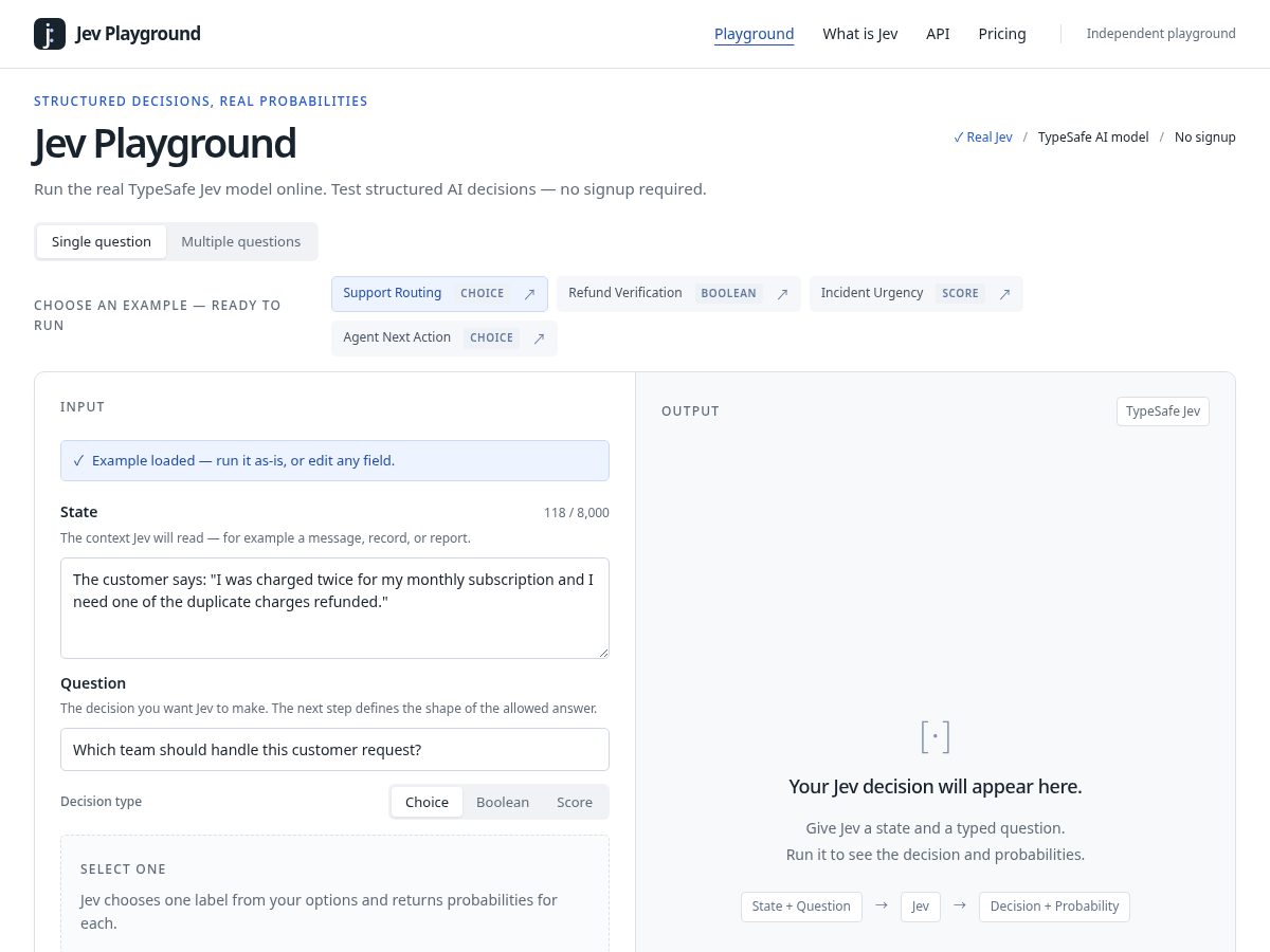 Landing-page snapshot of jevplayground.com
