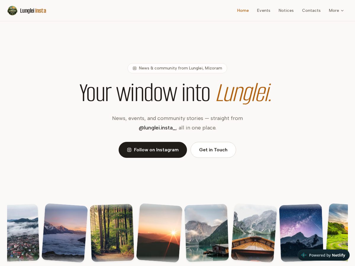 Landing-page snapshot of lungleiinsta.com