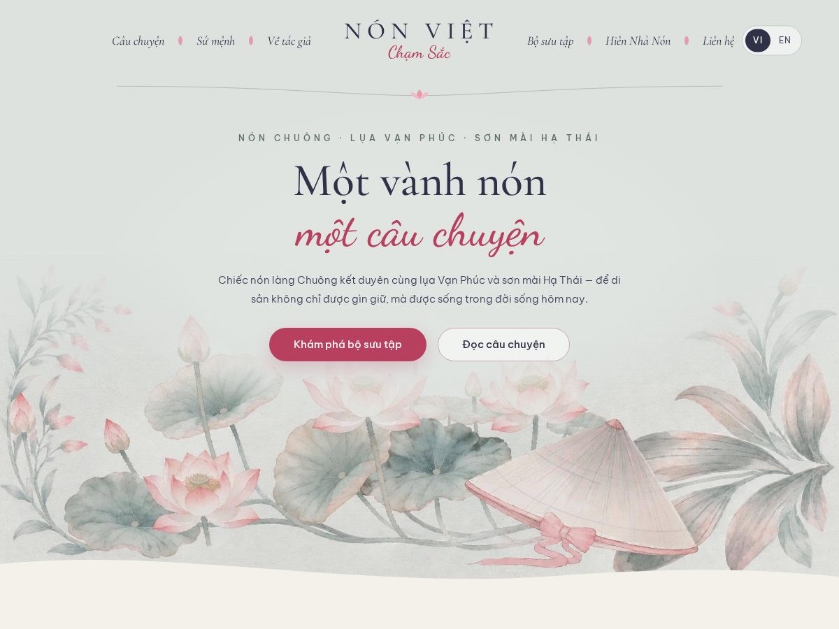 Landing-page snapshot of nonviet.net