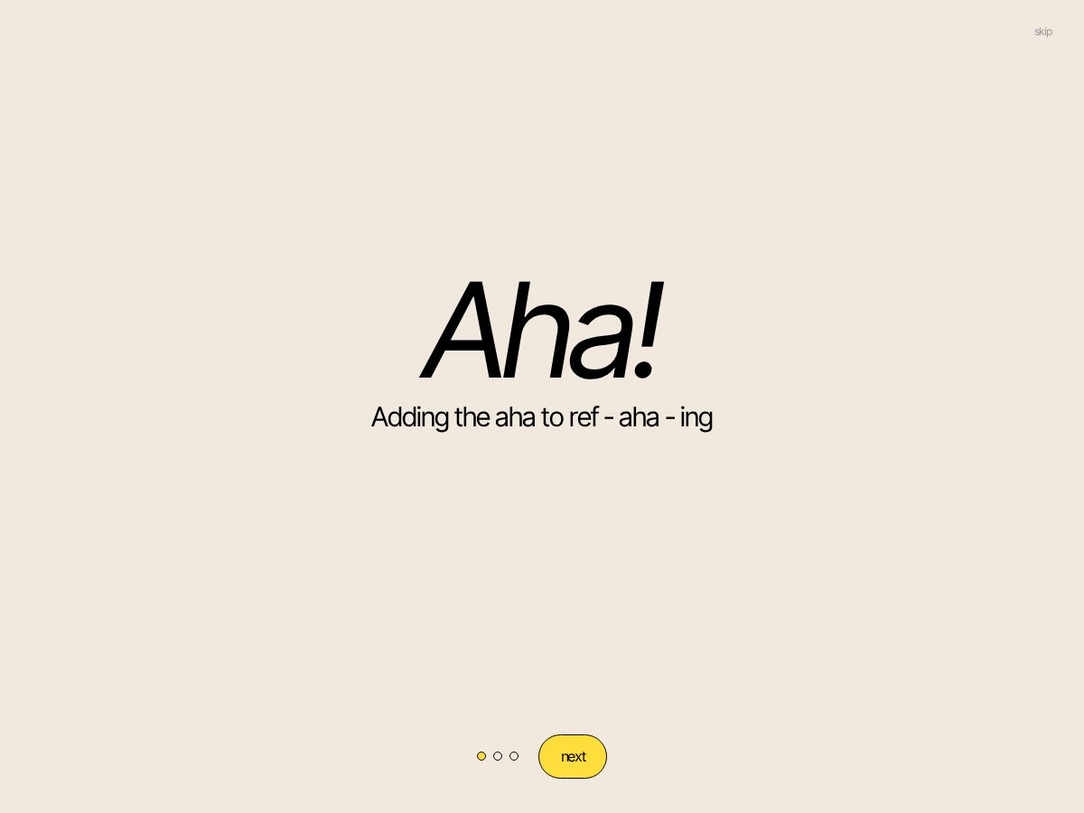Landing-page snapshot of refahaing.site
