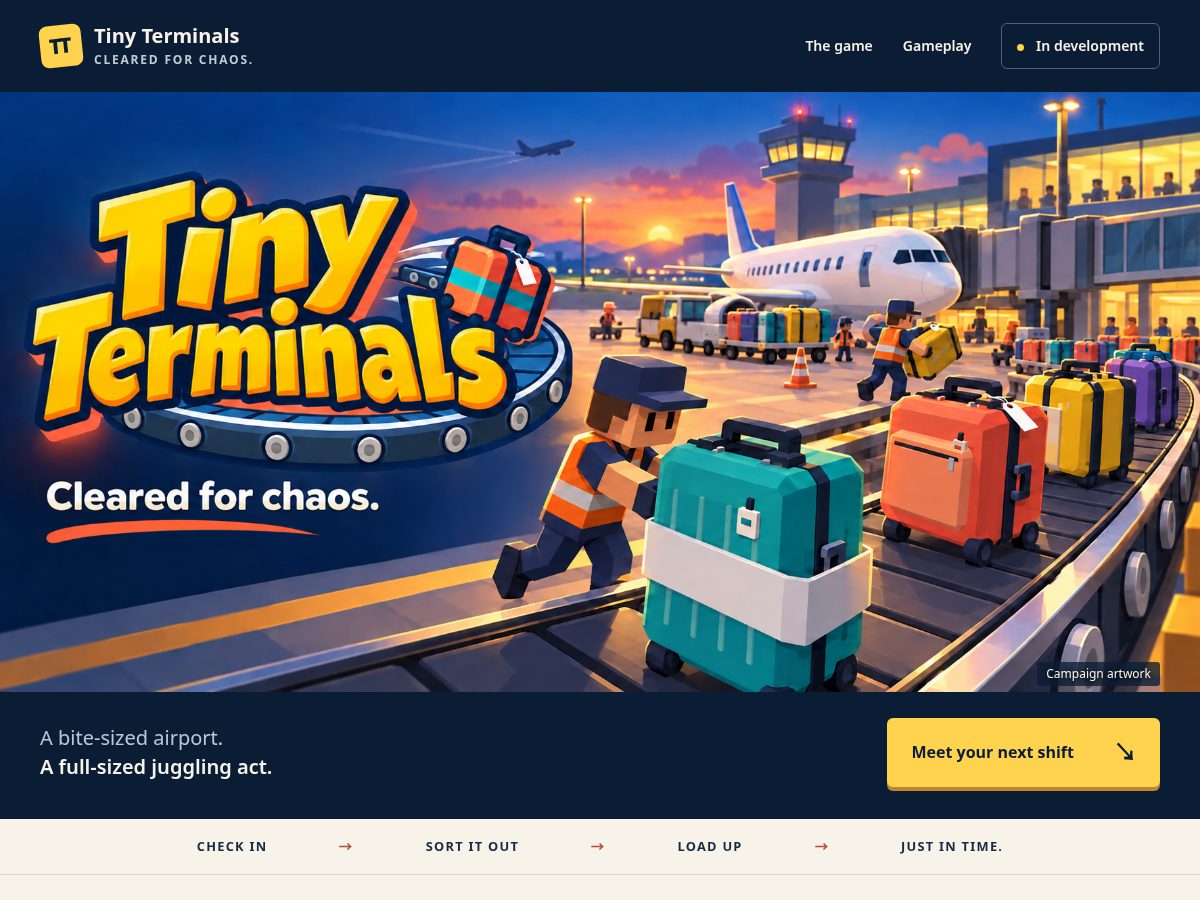 Landing-page snapshot of tinyterminals.org