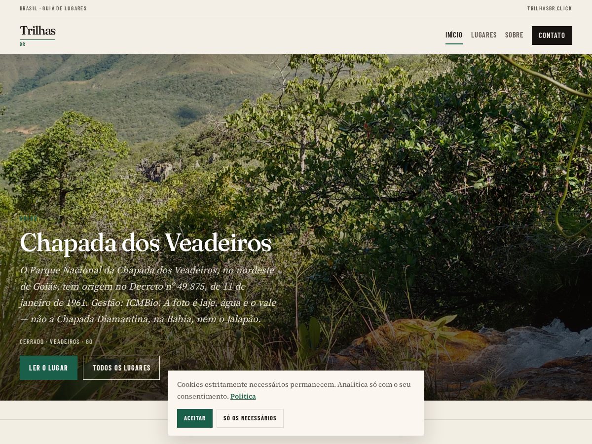 Landing-page snapshot of trilhasbr.click