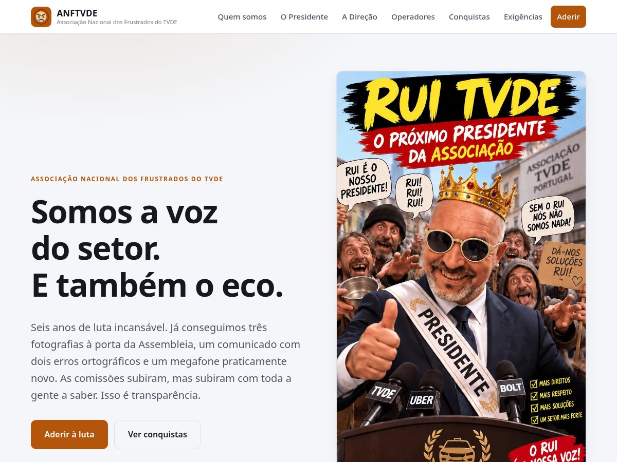 Landing-page snapshot of anftvde.online