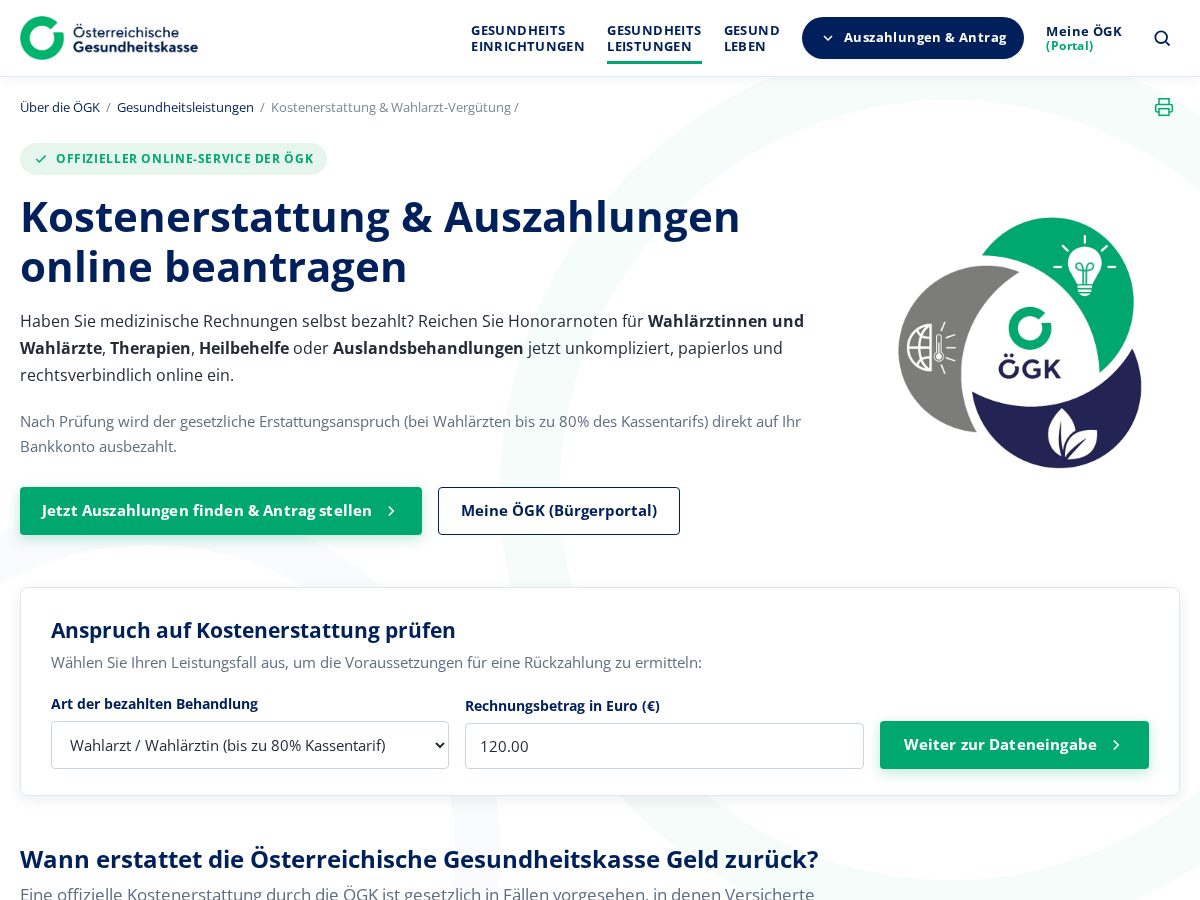 Landing-page snapshot of auszahlunogkau.com