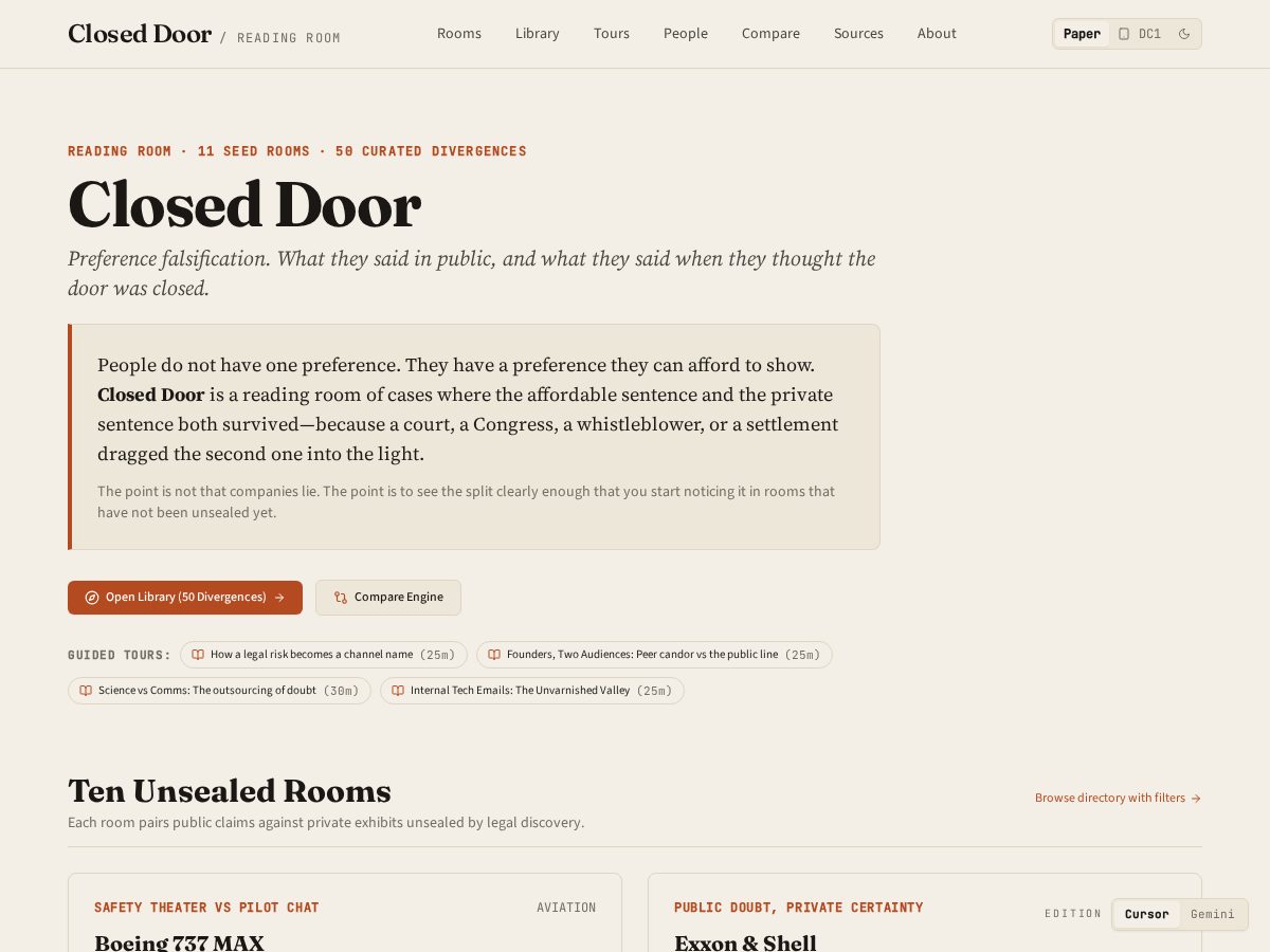 Landing-page snapshot of learntheotherhalf.com