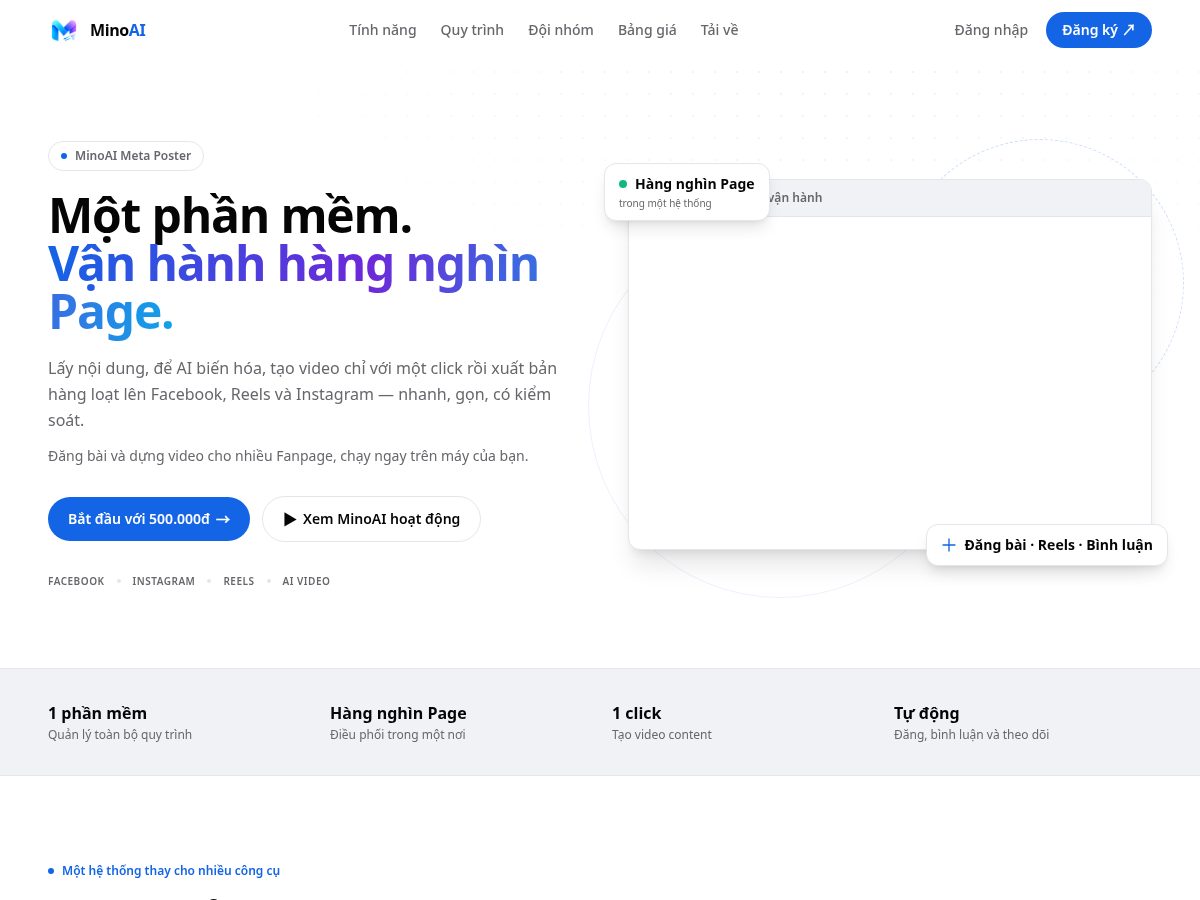 Landing-page snapshot of minoai.tools