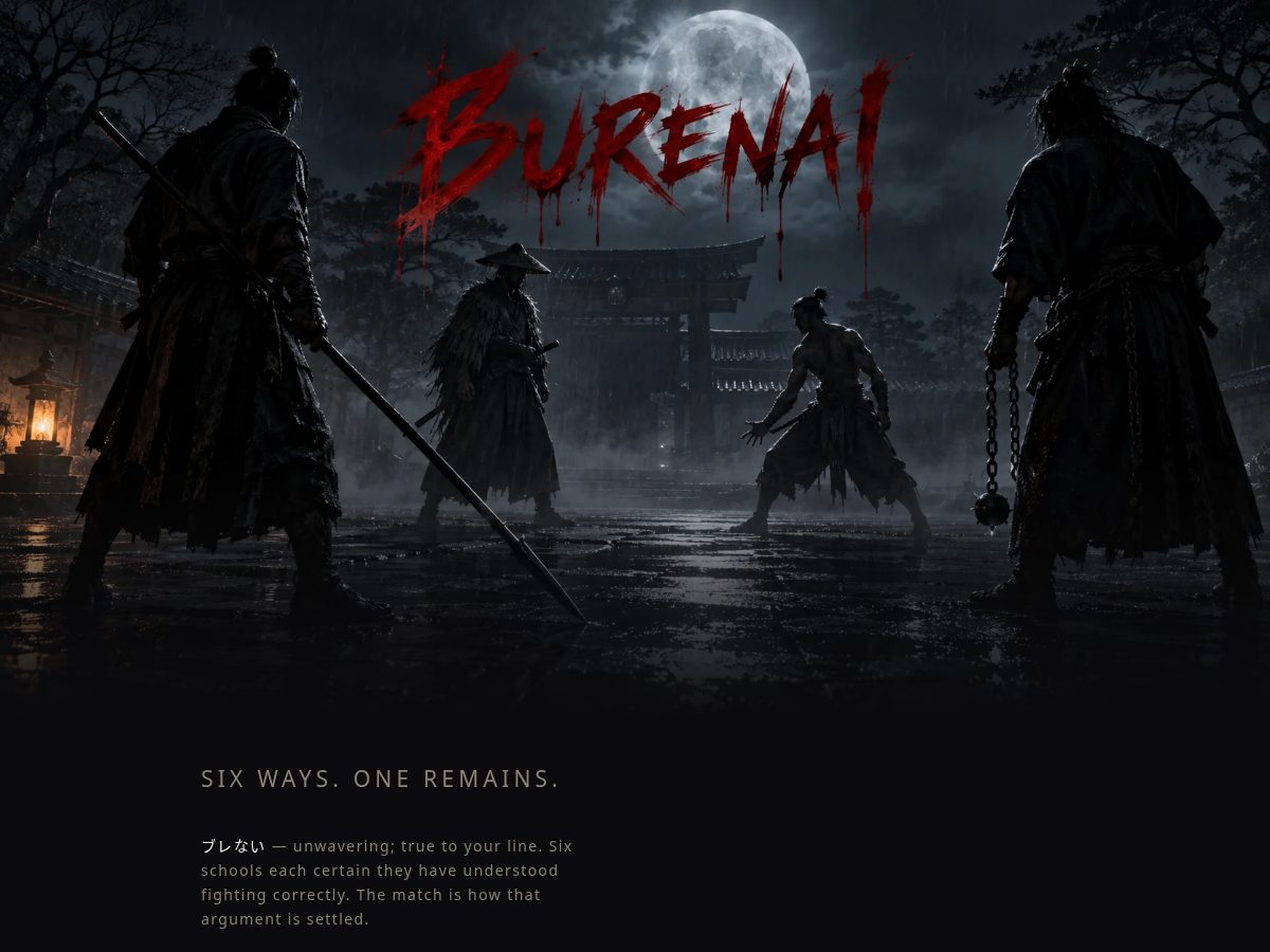 Landing-page snapshot of playburenai.com