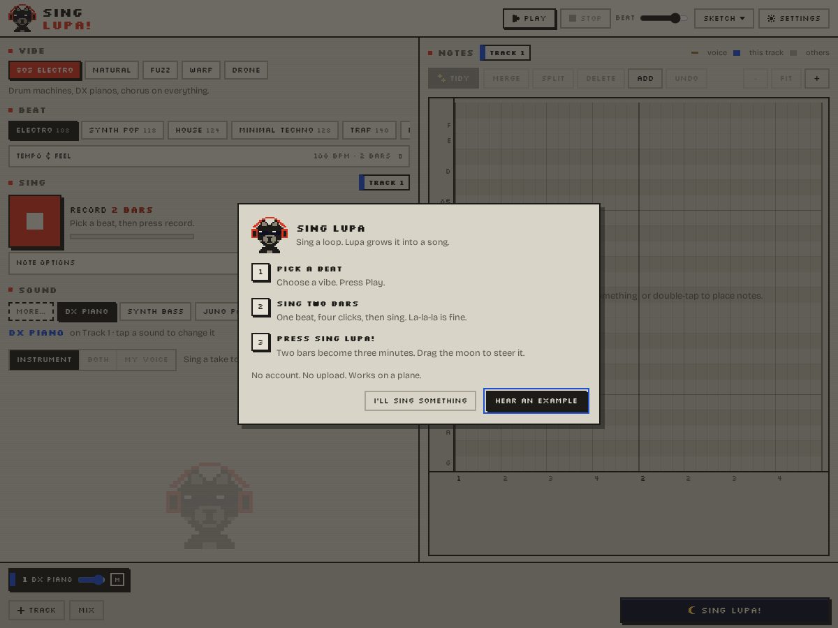 Landing-page snapshot of singlupa.com