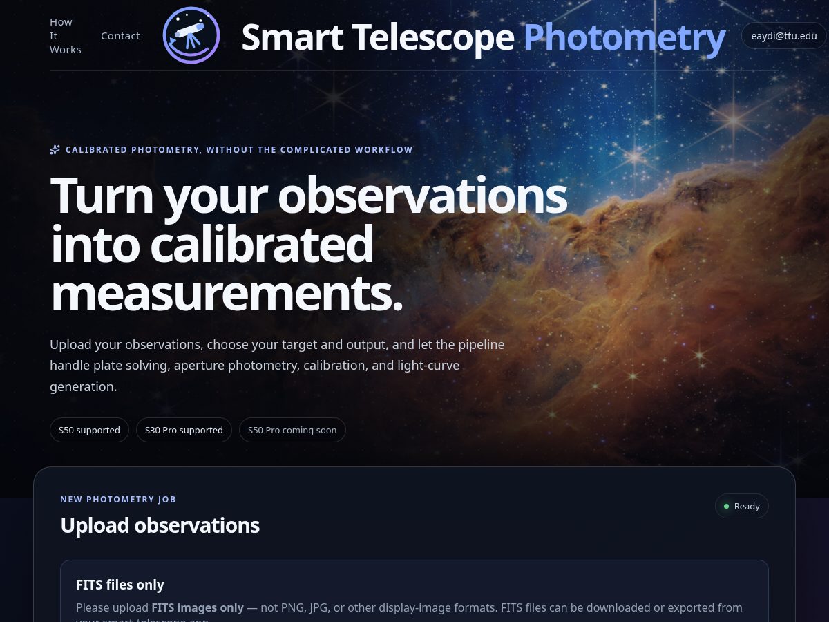 Landing-page snapshot of stphotometry.com