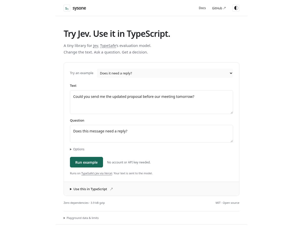 Landing-page snapshot of sysone.help