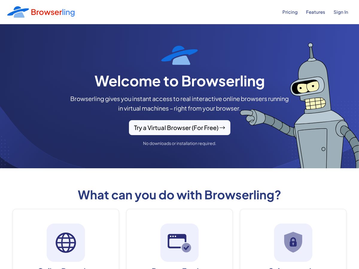 Landing-page snapshot of your-auth-provider.com