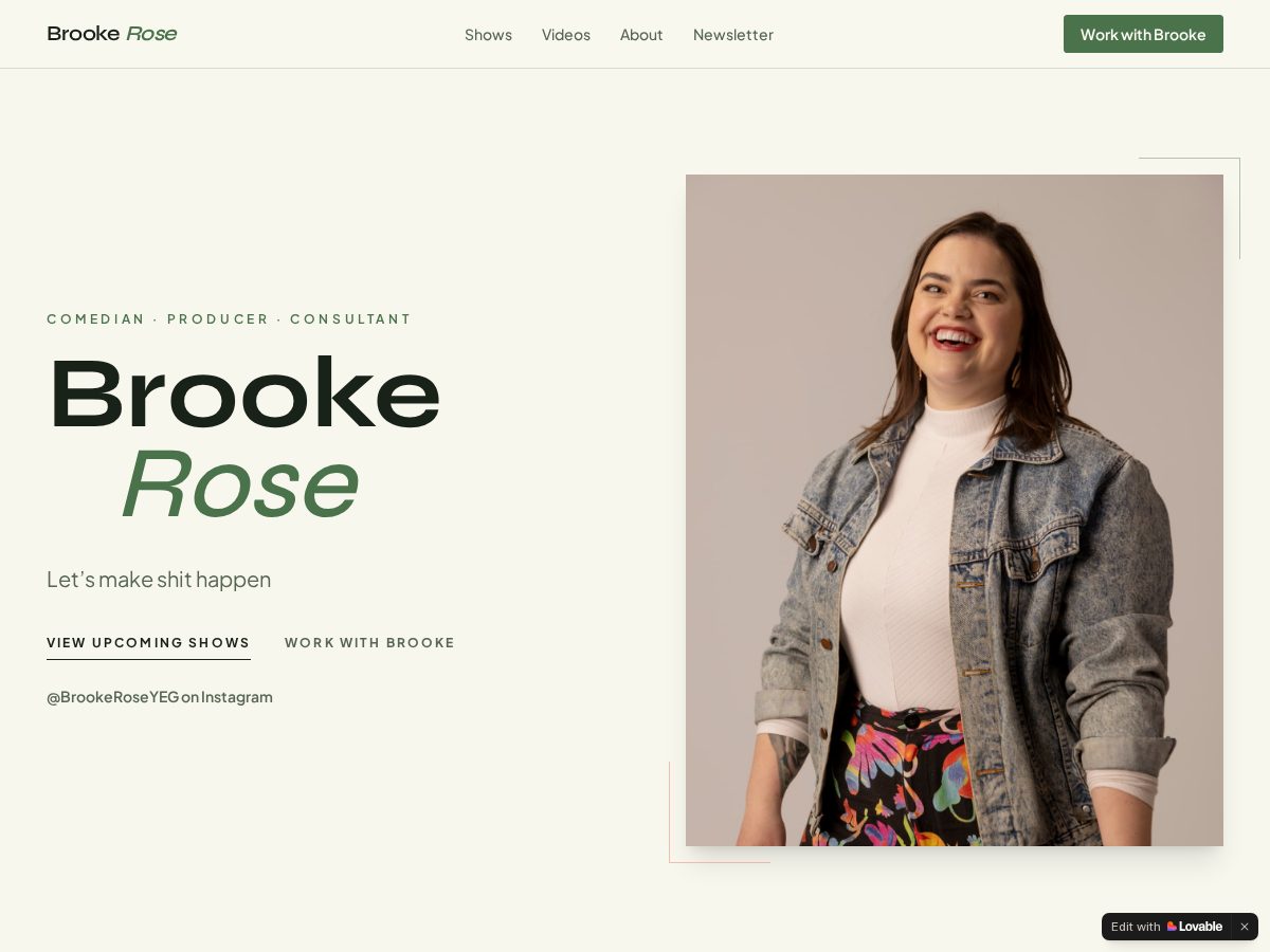 Landing-page snapshot of brookeroseyeg.com