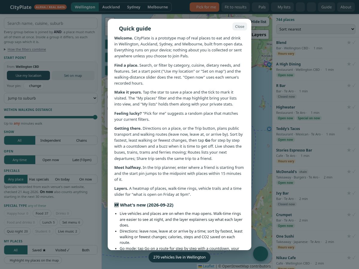 Landing-page snapshot of cityplate.fun