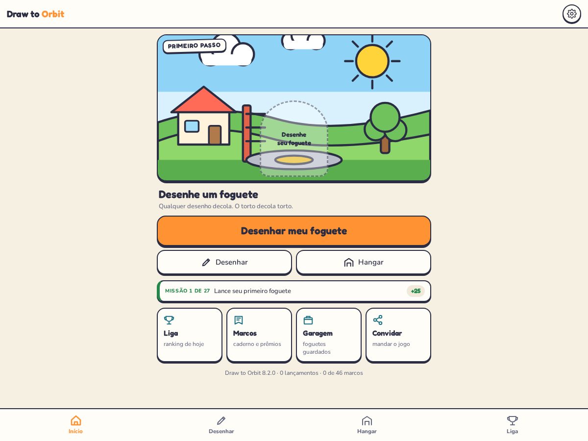 Landing-page snapshot of drawtoorbit.com