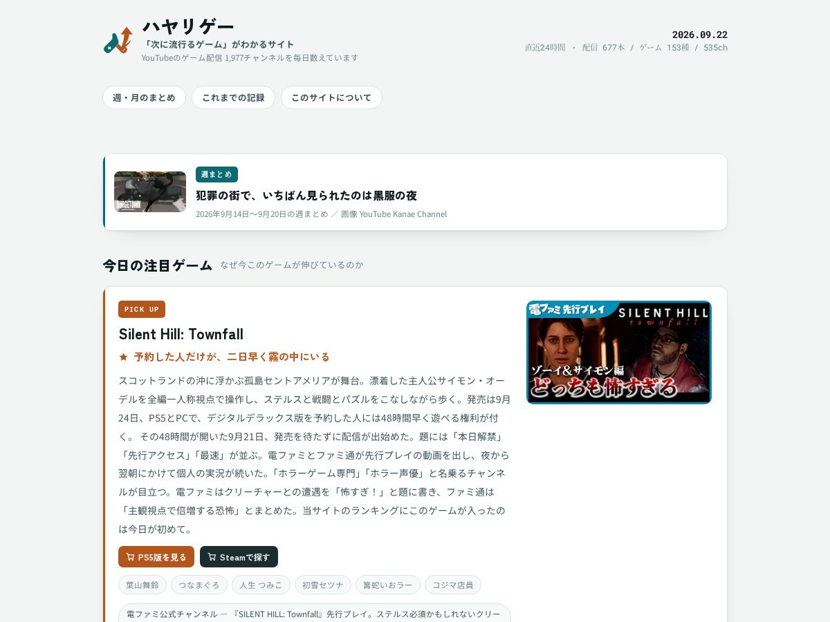Landing-page snapshot of hayarige.com