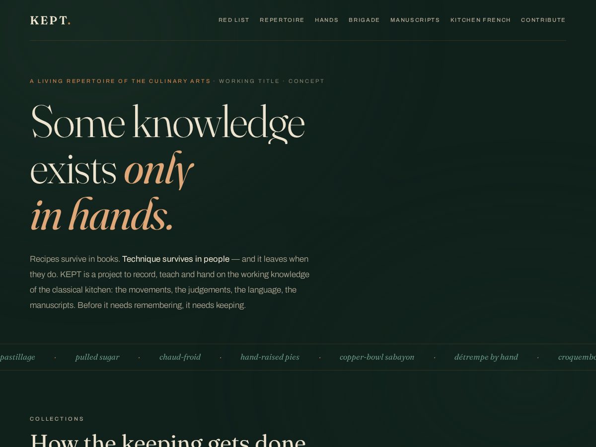 Landing-page snapshot of onlyinhands.com