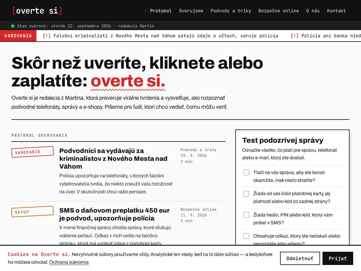 Landing-page snapshot of overtesi.info