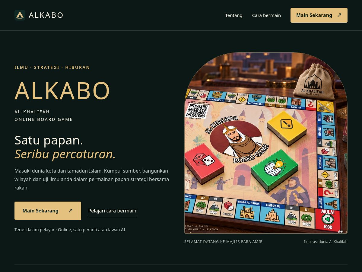 Landing-page snapshot of alkaboonline.com