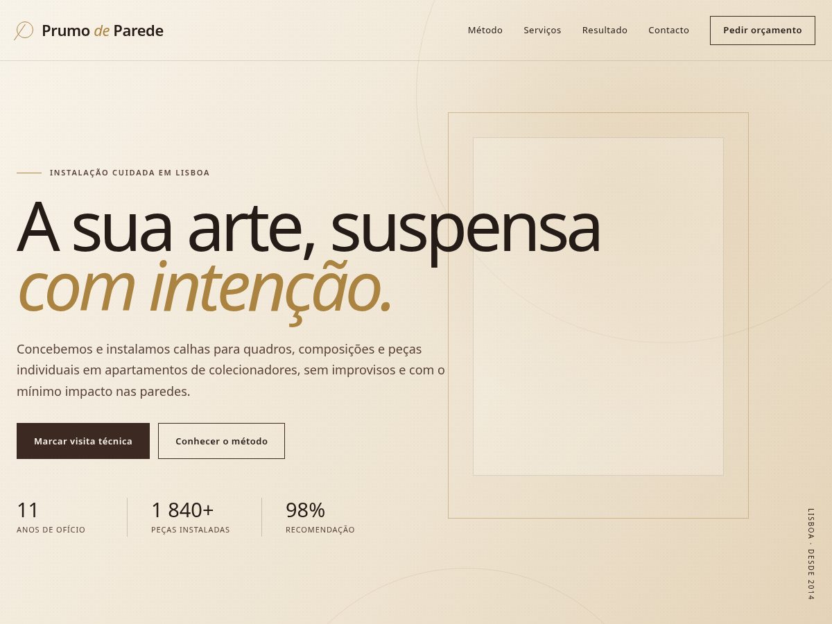 Landing-page snapshot of calharte.online